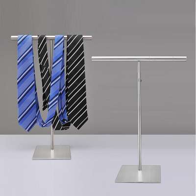 Scarf scarf display rack retail store table top metal tie display rack