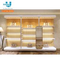 New Design Retail Store Leather Bags Shop Display Furniture Shelf