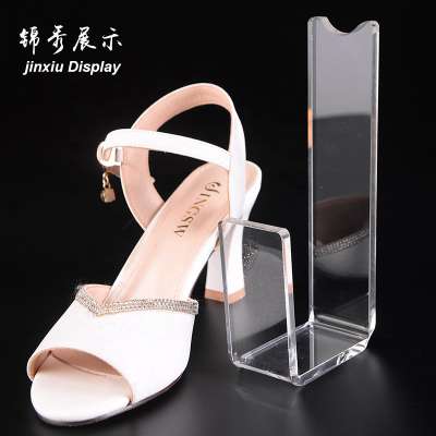 Spot wholesale acrylic shoe rack high-heeled shoes display rack