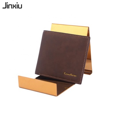 Metal single-layer wallet row rack leather store special display shelf