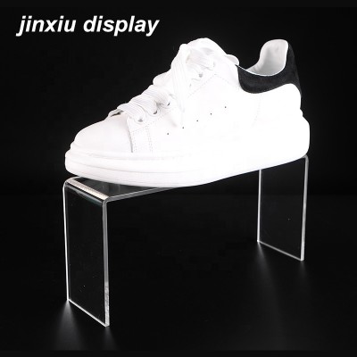 Retail store high-heeled shoes organic shoes support acrylic shoes display stand