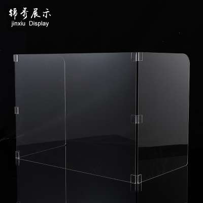 The factory supplies 2mm anti-fly foam isolation plate the school canteen dining table partition