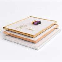 High quality metal display jewelry tray ring necklace display tray